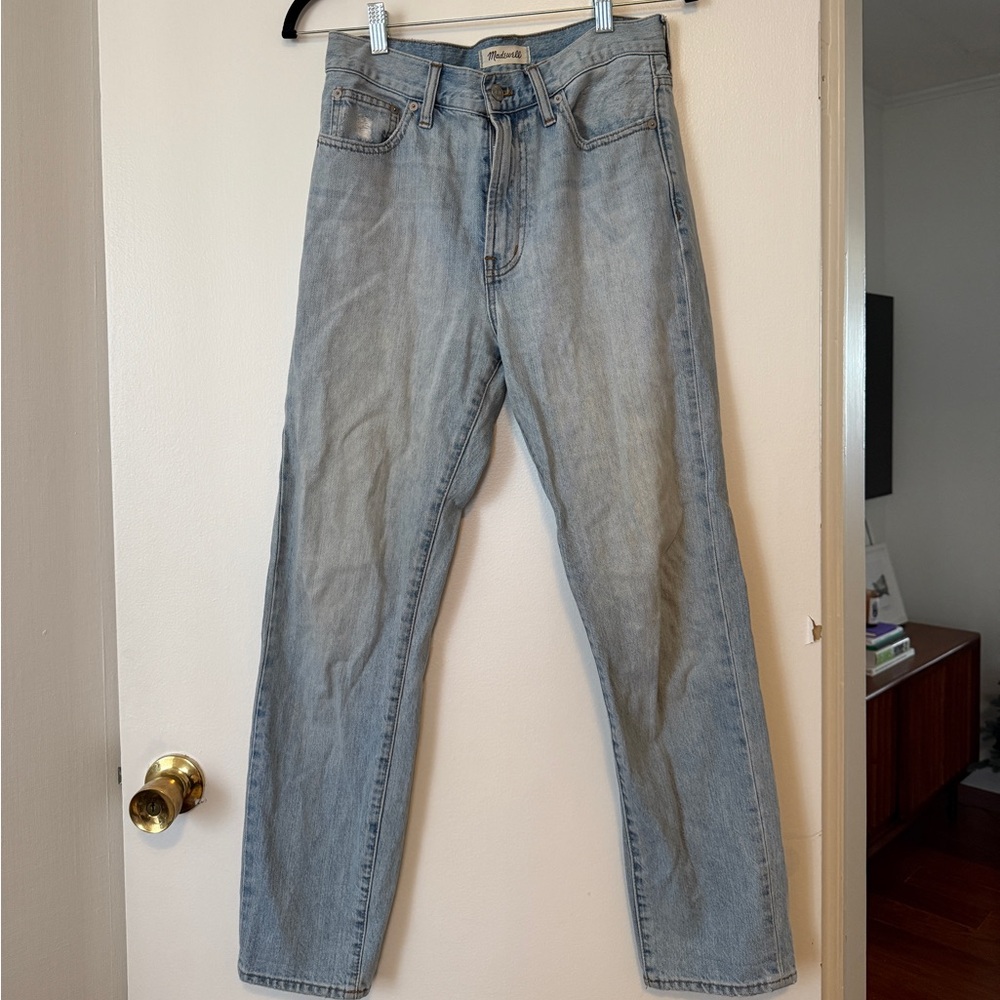 Madewell perfect vintage jean, light wash
